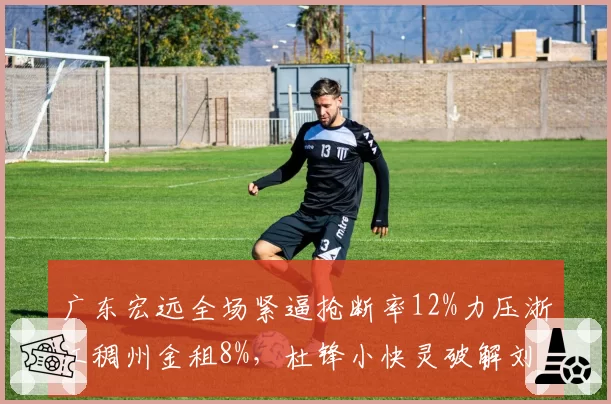 广东宏远全场紧逼抢断率12%力压浙江稠州金租8%，杜锋小快灵破解刘维伟联防密码