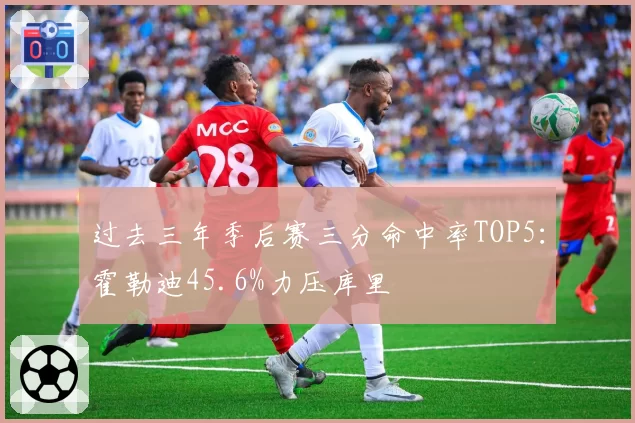 过去三年季后赛三分命中率TOP5：霍勒迪45.6%力压库里